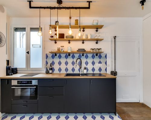 Carrelage sol petite cuisine