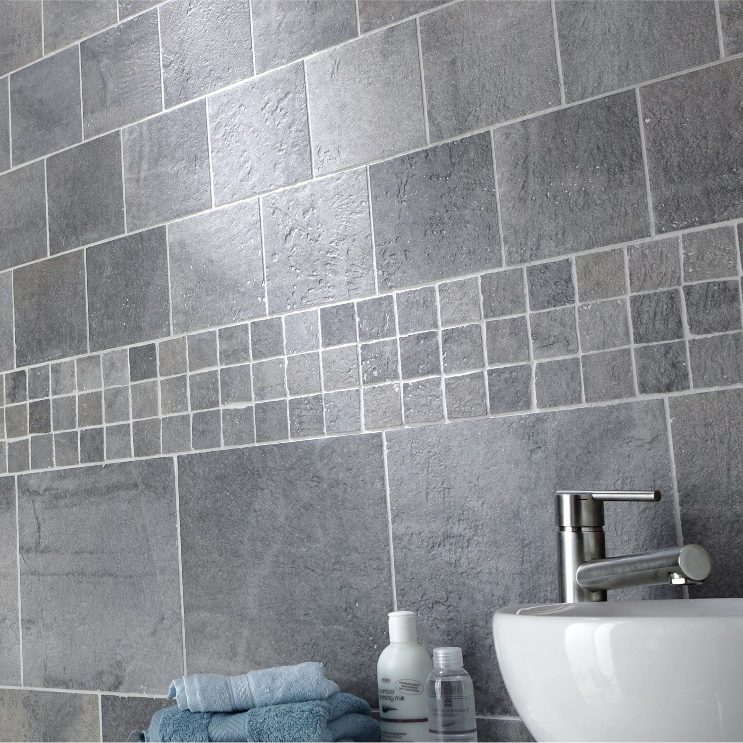 Carrelage vestige gris