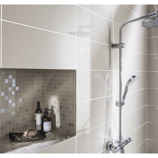 Carrelage loft blanc