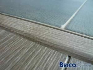 Jonction carrelage parquet stratifié