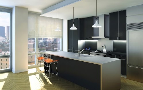 Cuisine perene modele lune d'eau