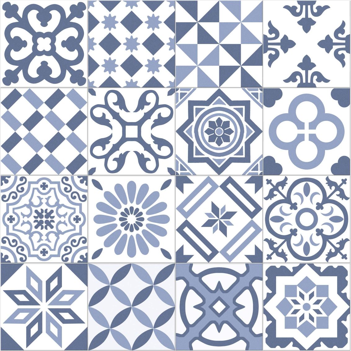 Carrelage imitation carreaux de ciment graphique