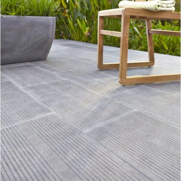 Carrelage easy teck anthracite