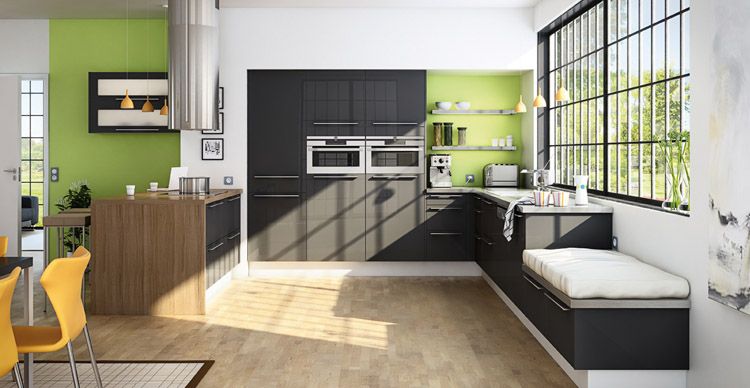 Cuisine hygena nova graphite