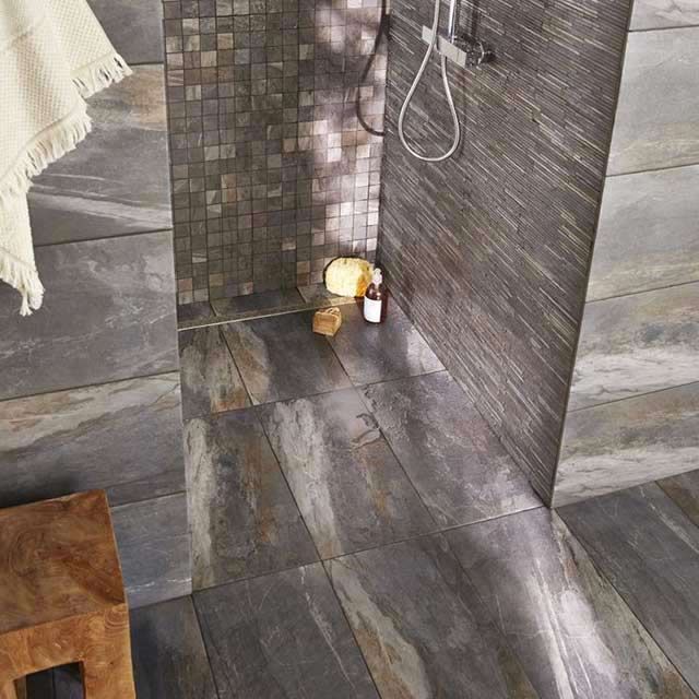 Carrelage one anthracite castorama