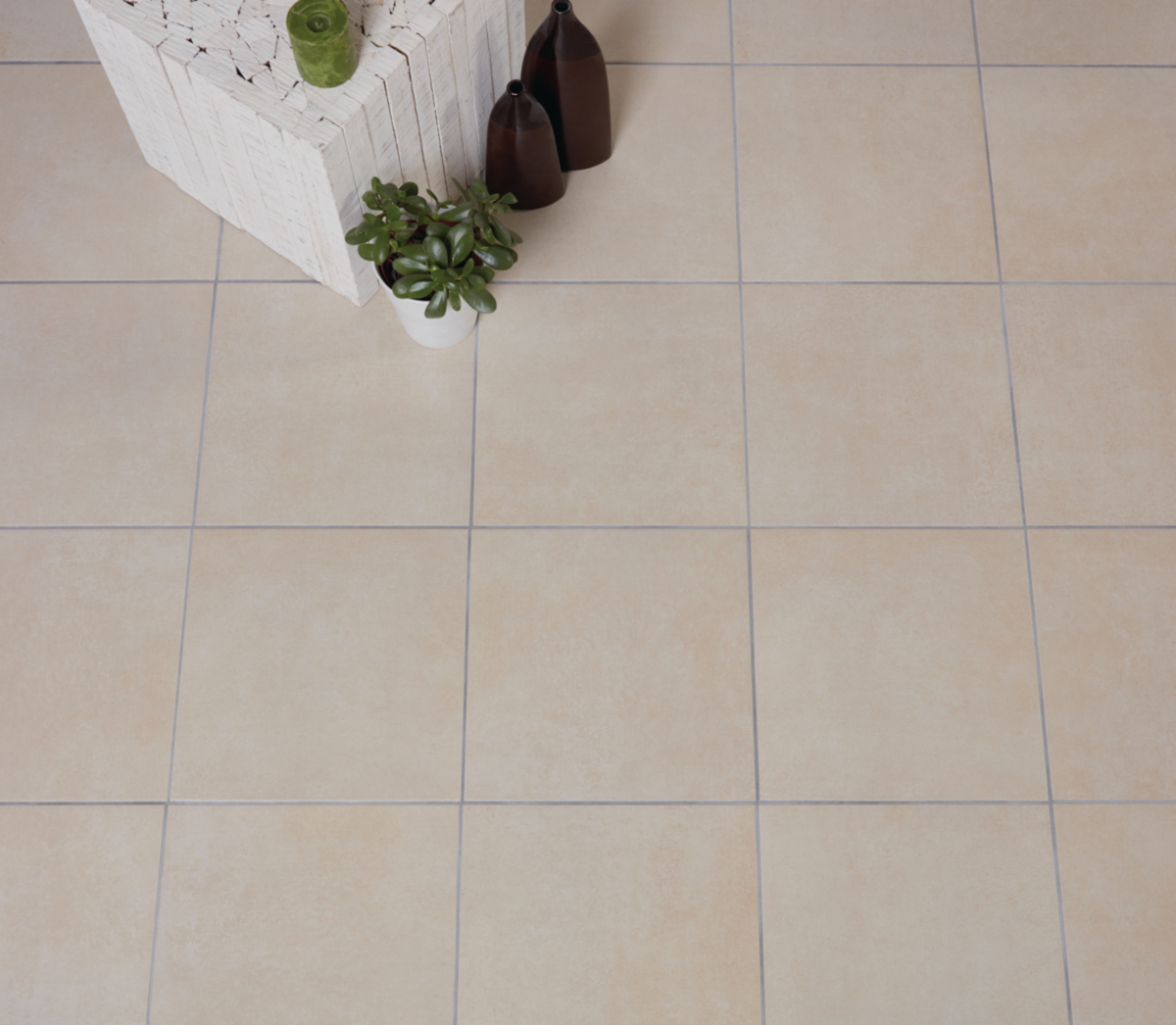 Carrelage beige rosé 33x33