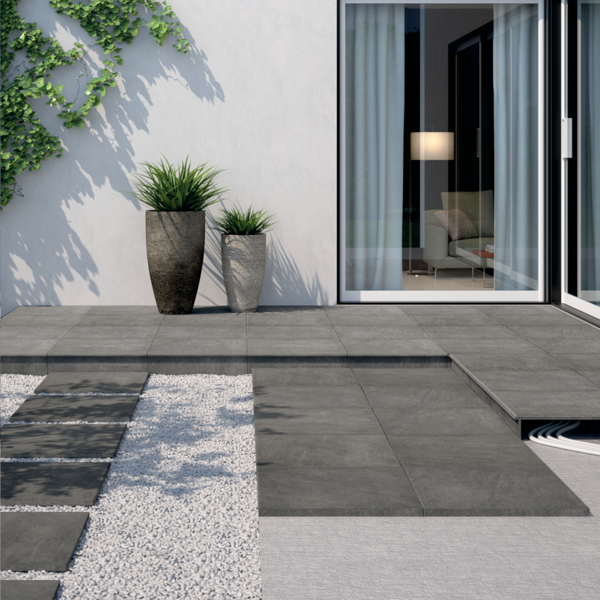 Carrelage factory anthracite