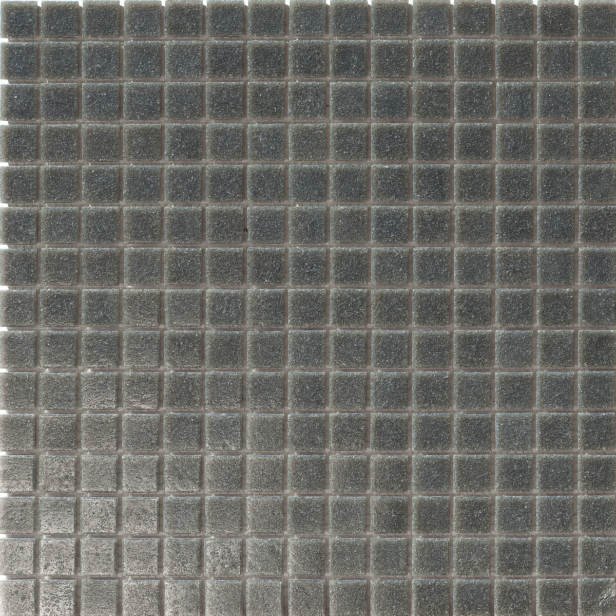 Carrelage mosaique gris mat