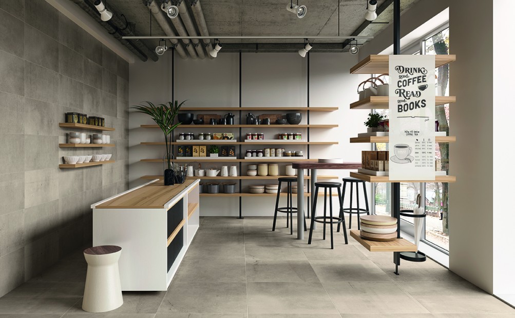 Carrelage orlon gris