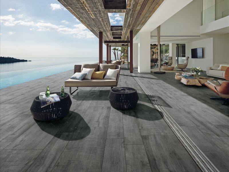 Carrelage exterieur gris