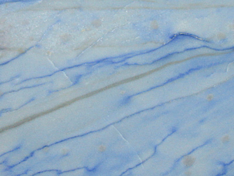 Carrelage bleu marbré