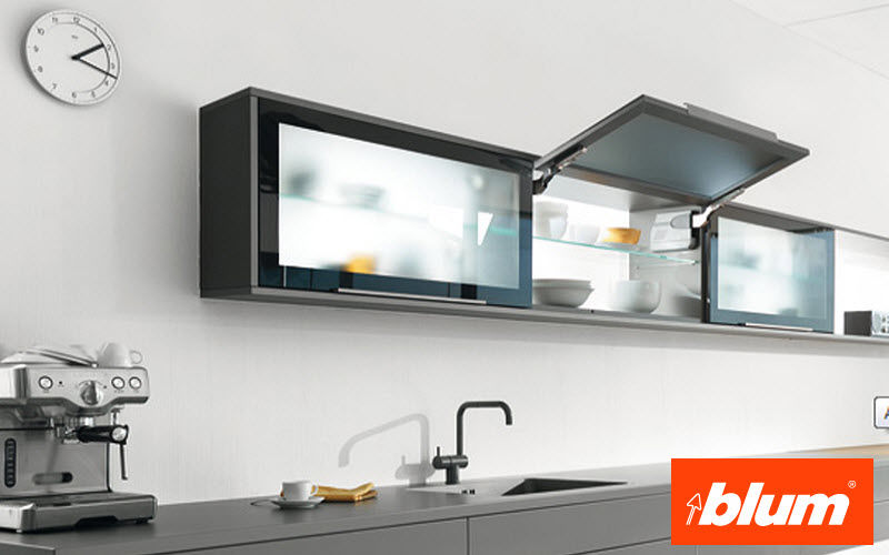 Meuble haut cuisine vitre pas cher