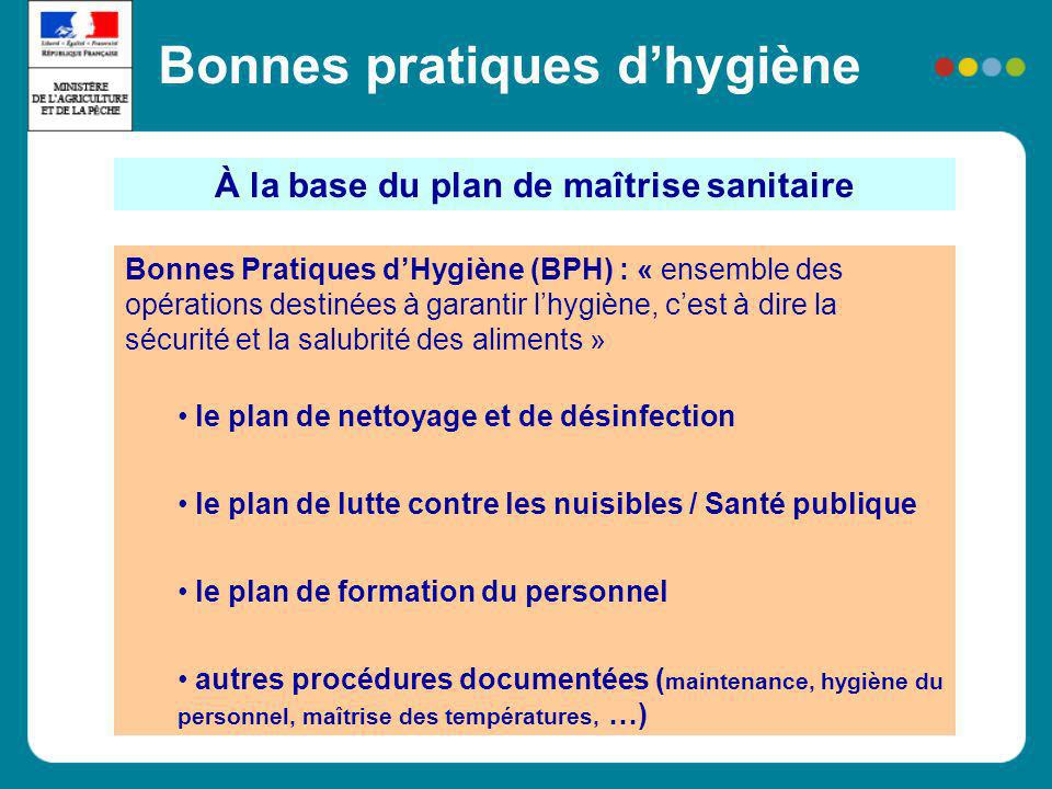 Plan de maitrise sanitaire cuisine collective