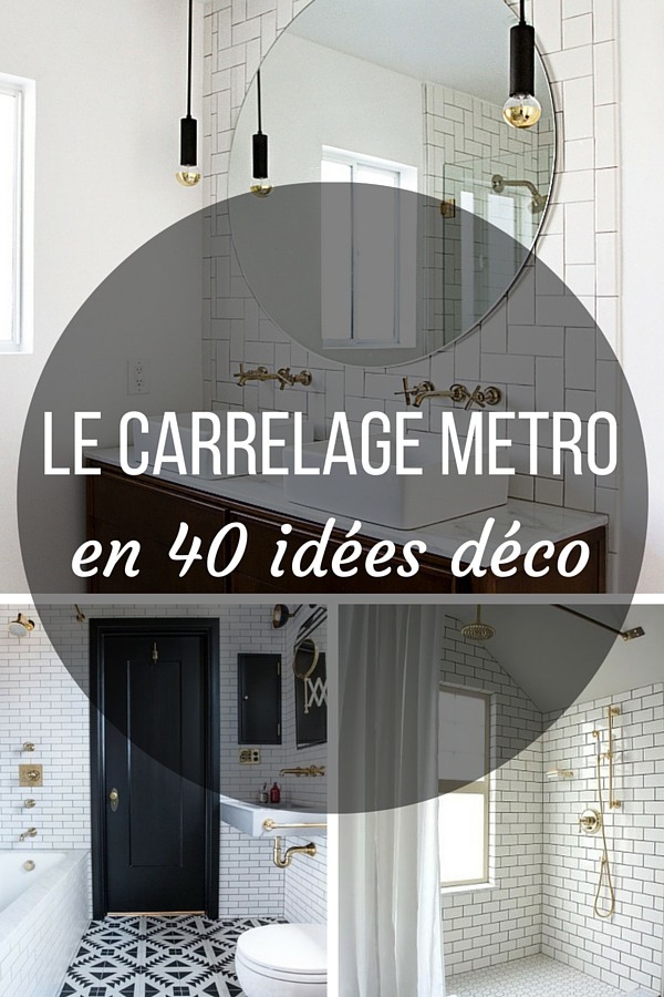 Carrelage metro deco