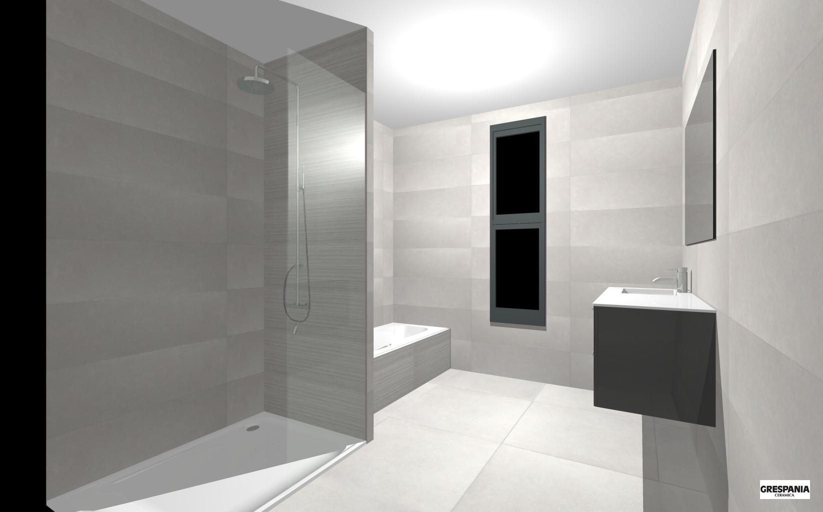Carrelage xxl salle de bain