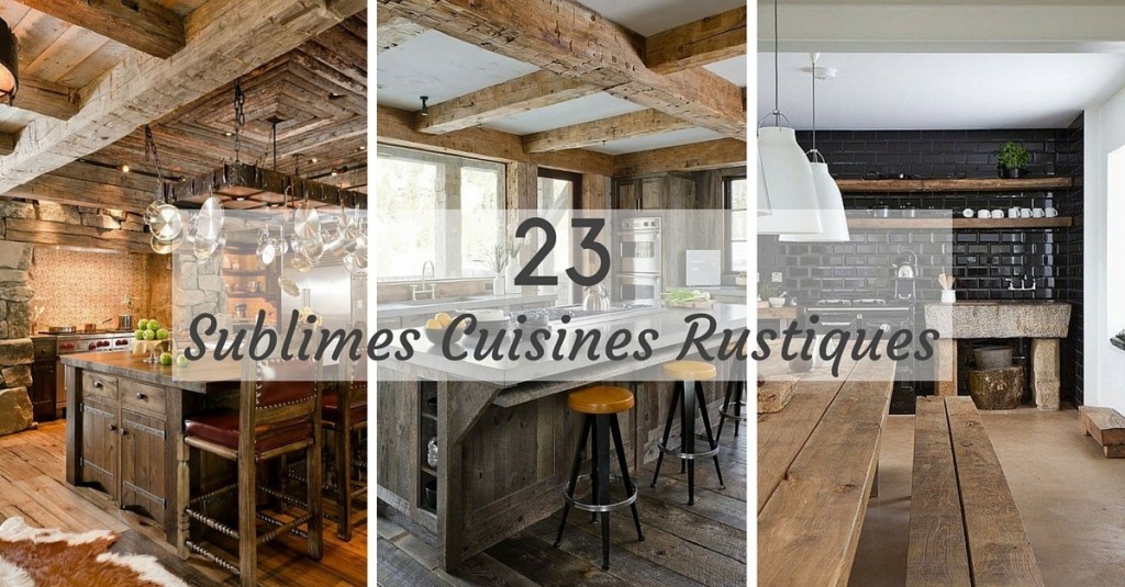 Modèle de cuisine campagnarde