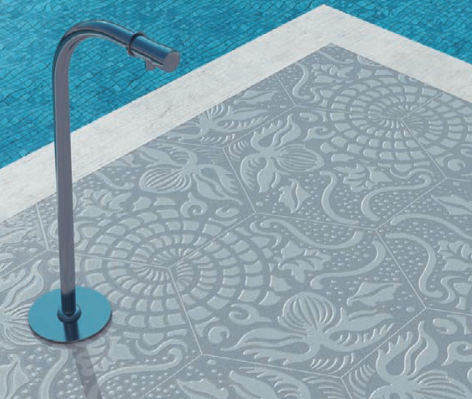 Carrelage hexagonal equipe