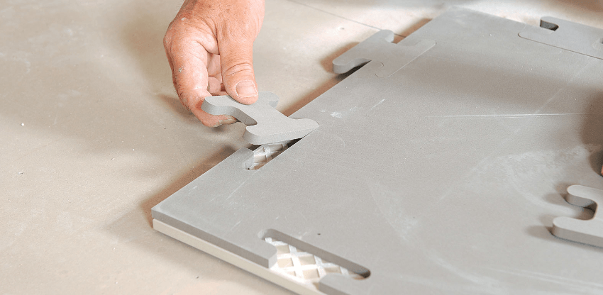 Carrelage sol clipser