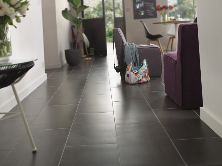 Carrelage gris foncé avis