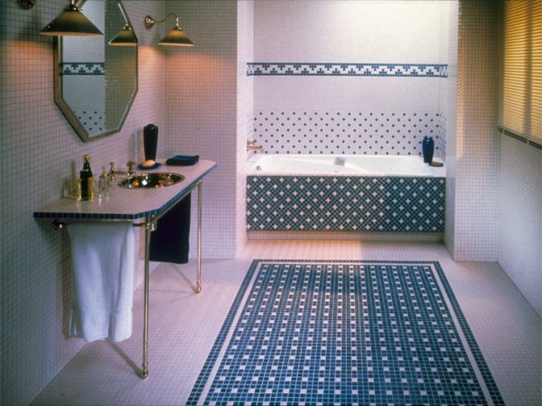 Carrelage Salle De Bain Bleu Roi