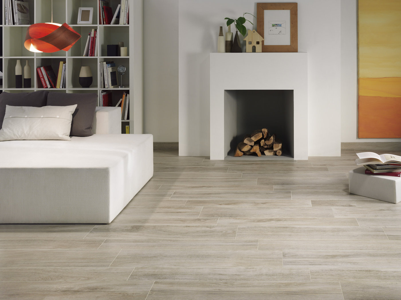 Carrelage imitation parquet extra fin