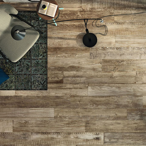 Carrelage imitation parquet faible epaisseur