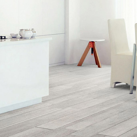 Carrelage bois blanc