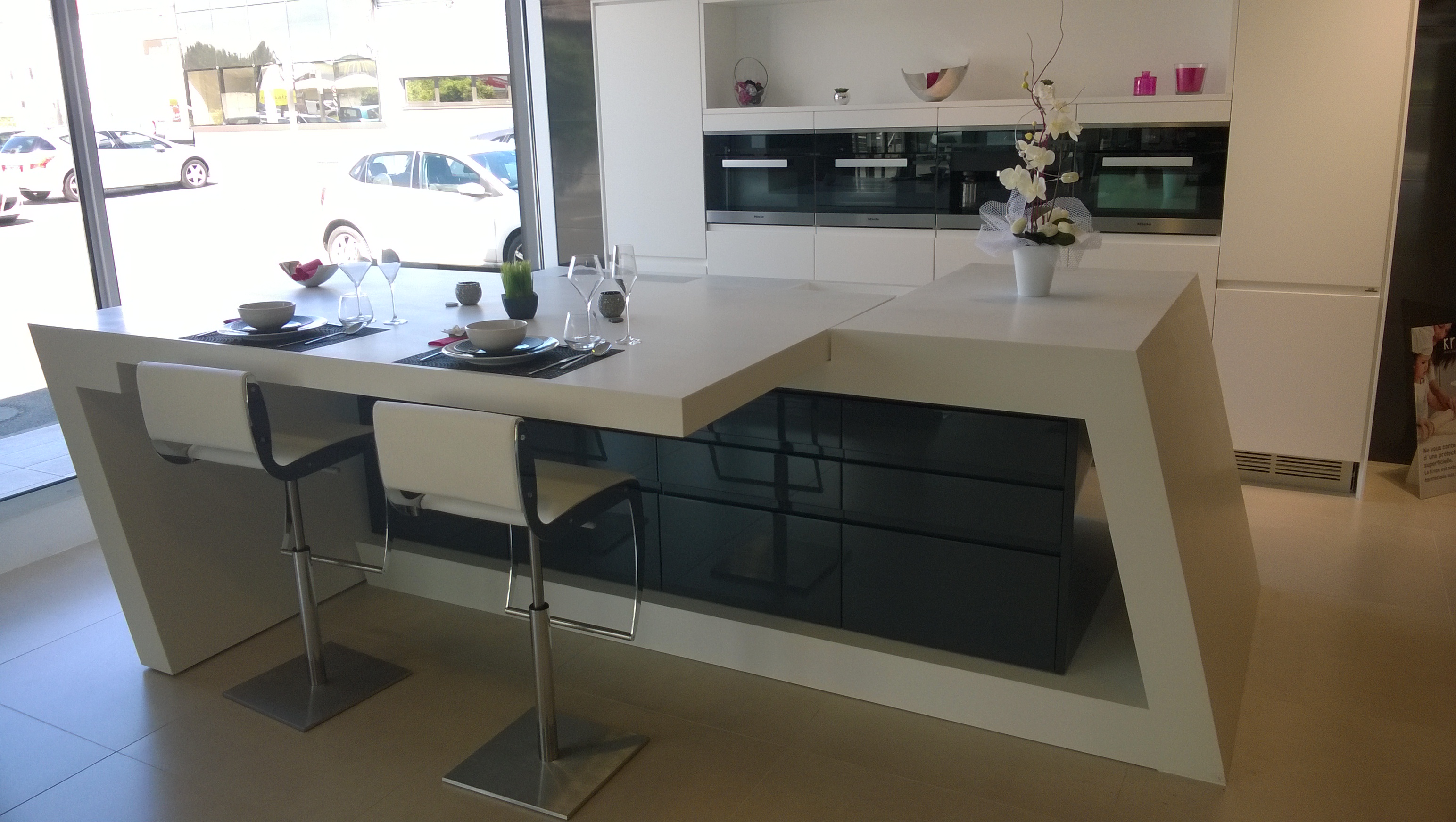 Plan travail pour bar cuisine