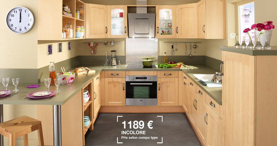 Modèle cuisine équipée schmidt
