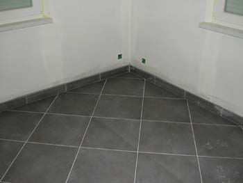 Carrelage gris anthracite couleur joint