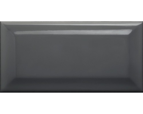 Carrelage metro gris foncé