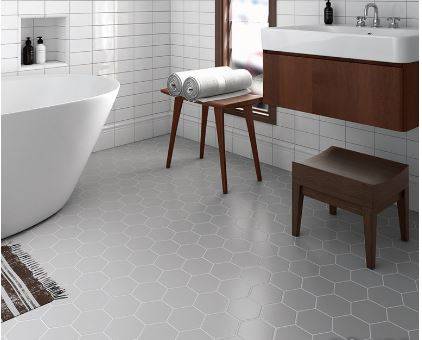 Carrelage hexagonal petit