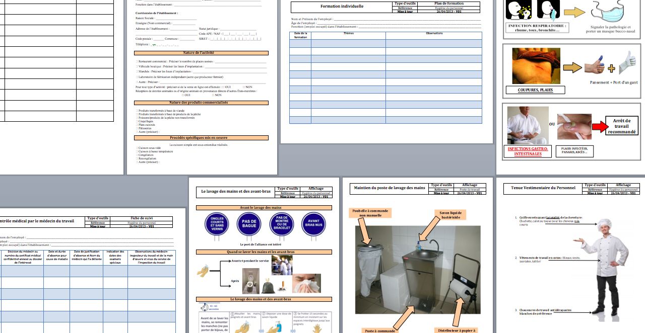 Plan maitrise sanitaire cuisine collective