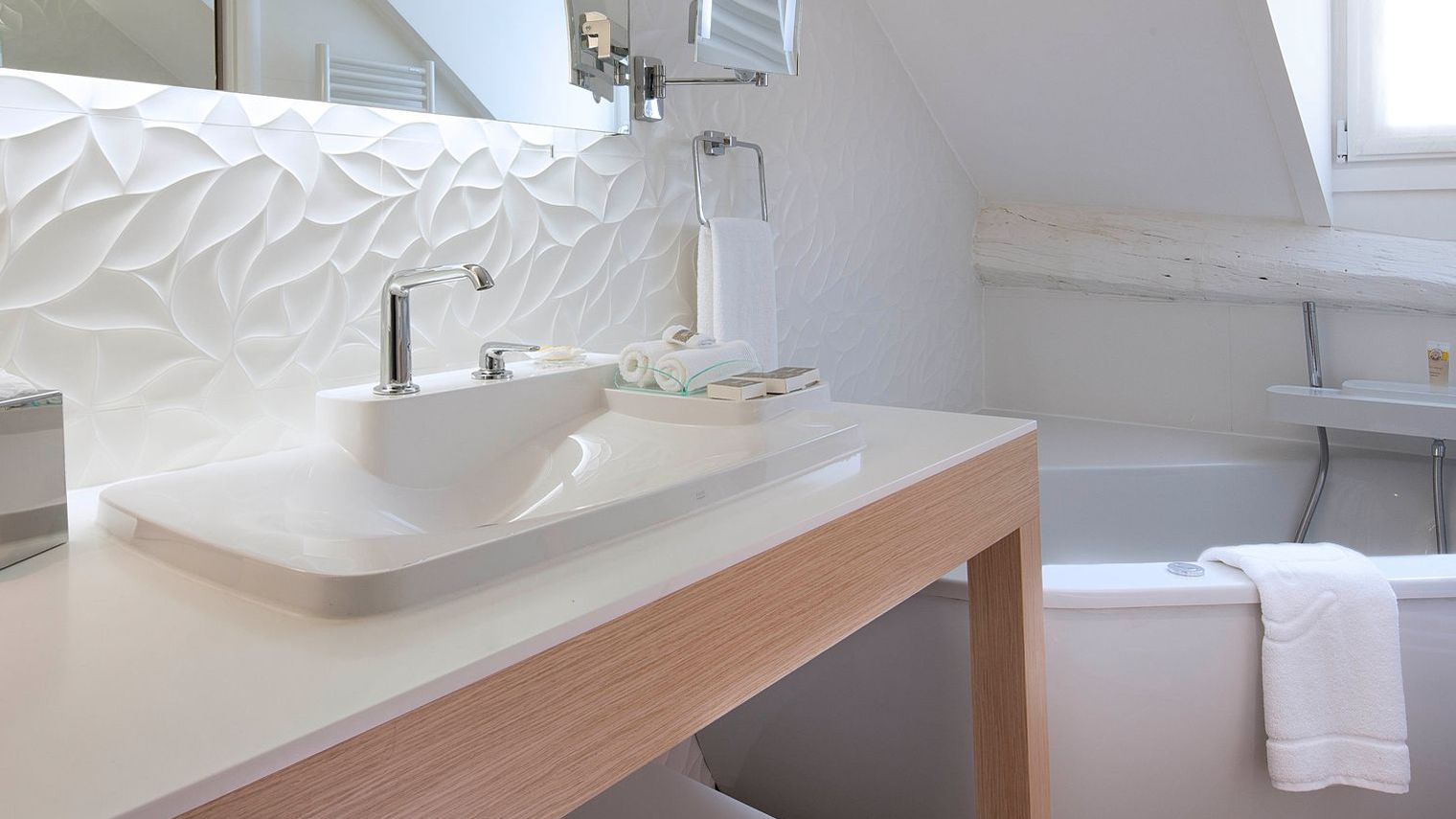 Carrelage blanc design