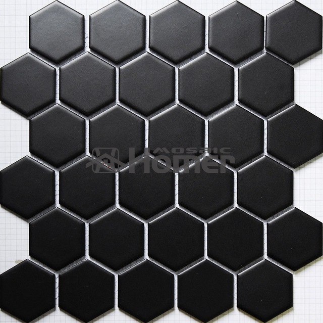 Carrelage mosaique hexagone
