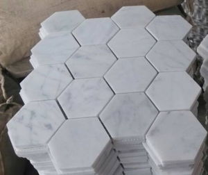 Carrelage hexagonal marbre