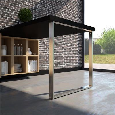 Table de cuisine un pied