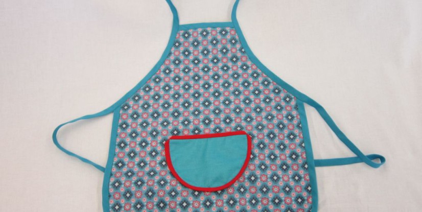 Tuto tablier cuisine 4 ans