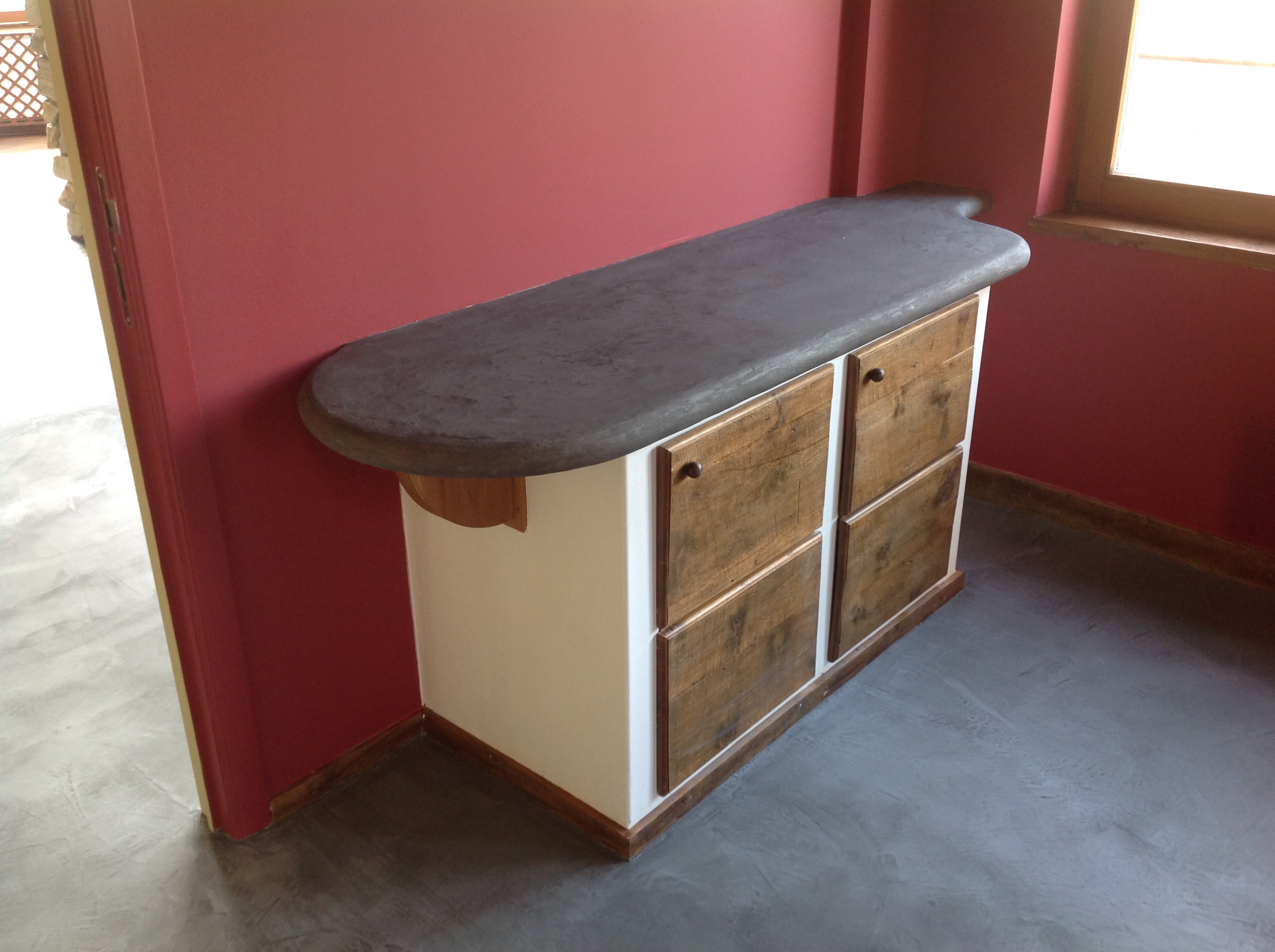 Plan travail cuisine mortex