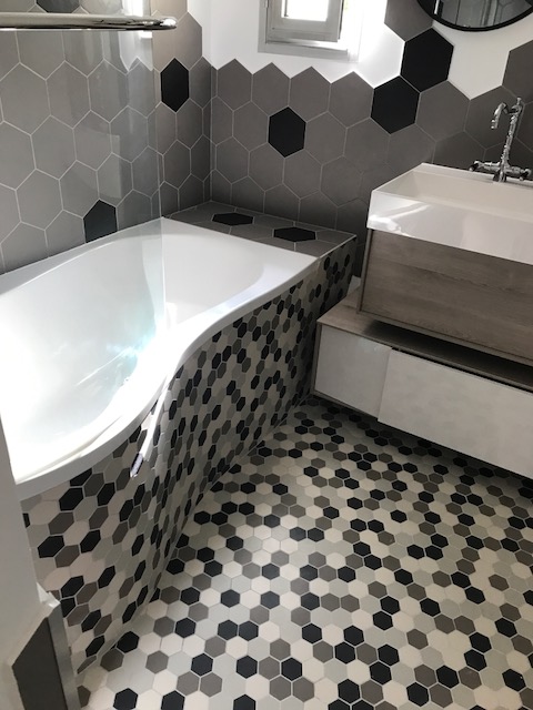Carrelage hexagonal winckelmans