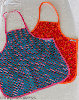 Tuto tablier toile cirée