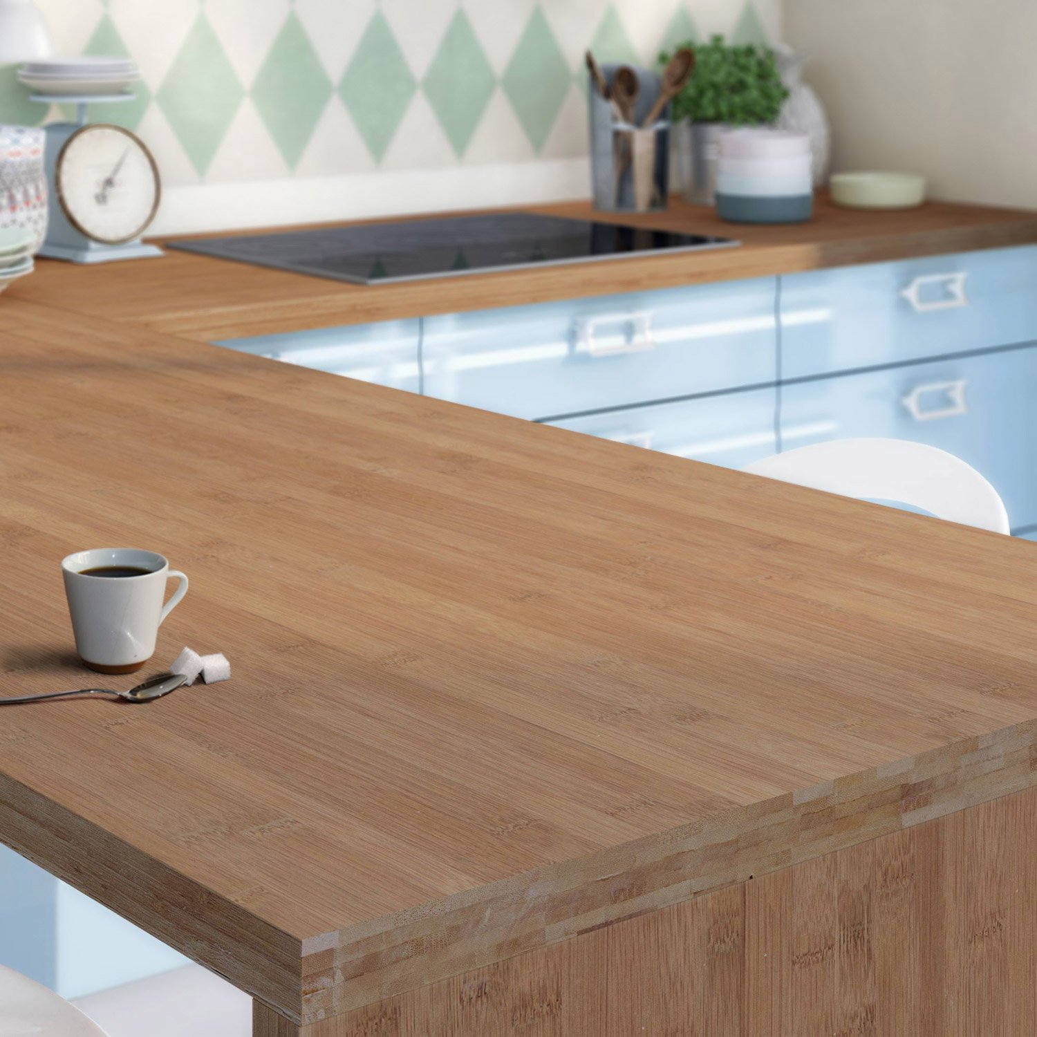 Plan de travail leroy merlin sur cuisine ikea
