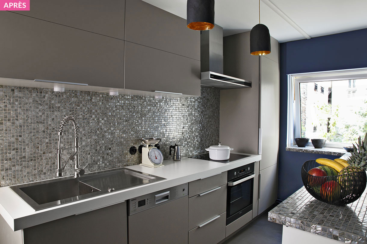 Amenagement petite cuisine rectangulaire