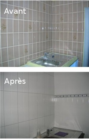 Renovation carrelage baignoire
