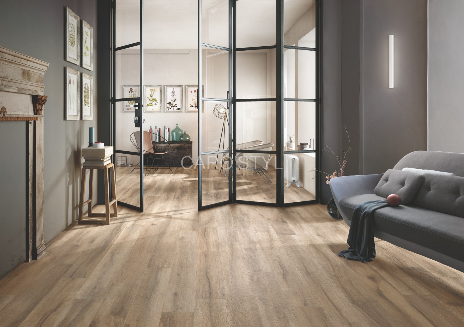 Carrelage imitation parquet imola