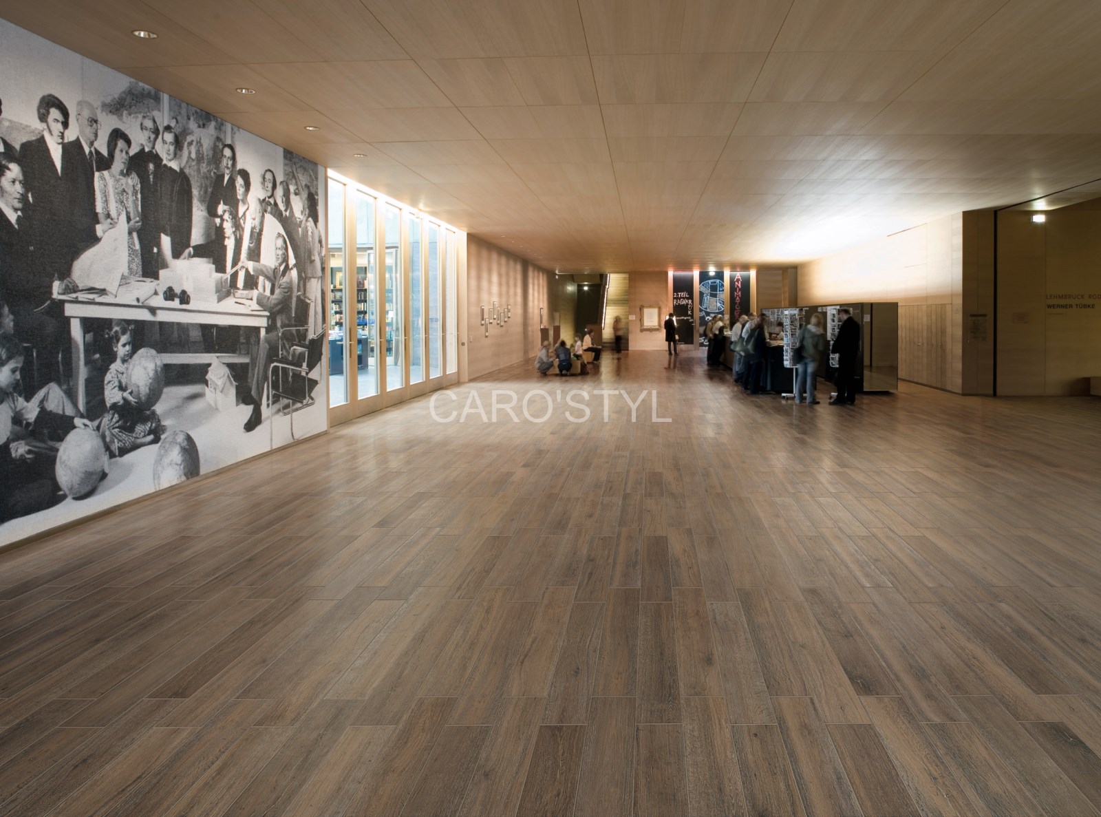 Carrelage bois pleine masse