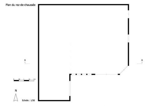 Plan de cuisine vierge