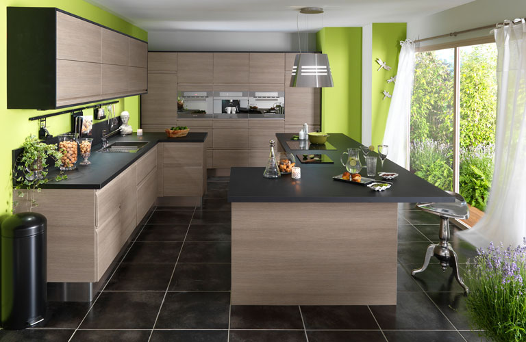 Cuisine lapeyre urban gris cendré
