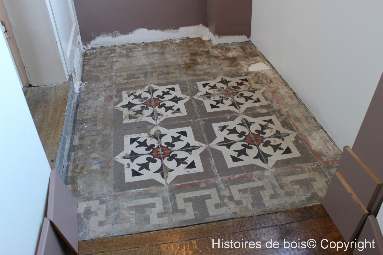 Renover un carrelage de carreaux de ciment