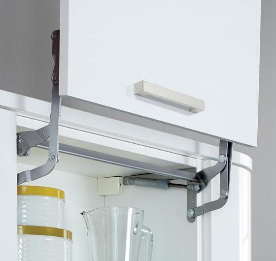 Meuble haut cuisine porte articulée